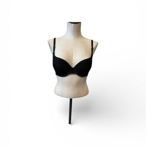 Maidenform push-up underwire Black Lace Bra New Size 34B